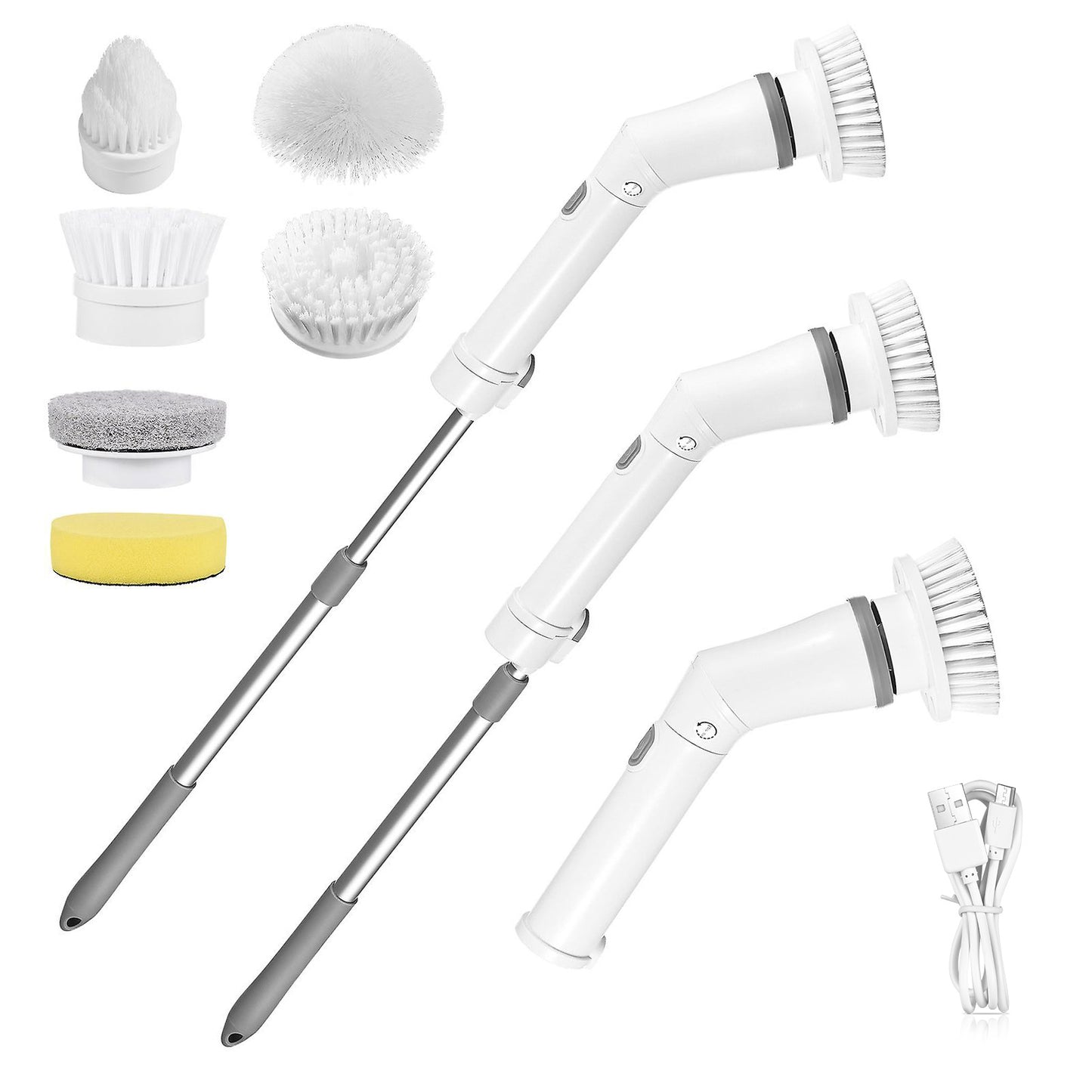 Electric spin scrubber